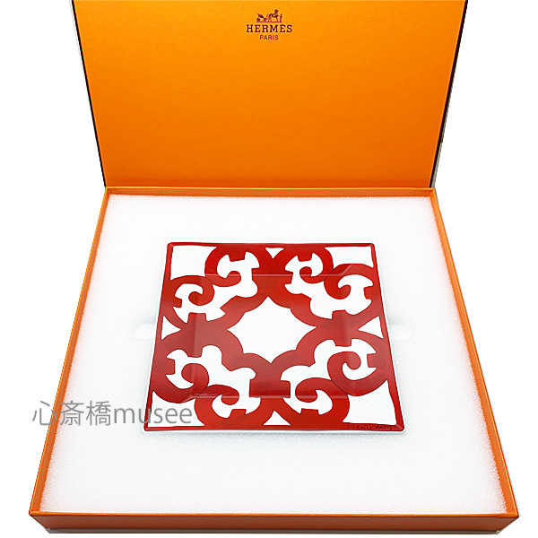 エルメス　HERMES 食器　プレート　ガダルキヴィール　プチカレ　陶器 ≪新品≫HERMES エルメス ガダルキヴィール シリーズ プチカレ